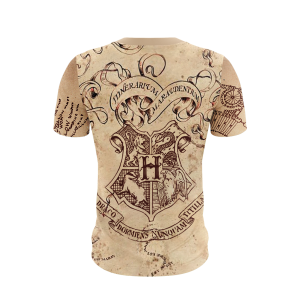 The Marauder's Map Harry Potter Unisex 3D T-shirt