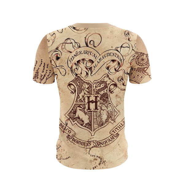 The Marauder's Map Harry Potter Unisex 3D T-shirt