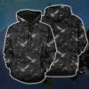 Hedwig Owl Seamless Harry Potter 3D Hoodie