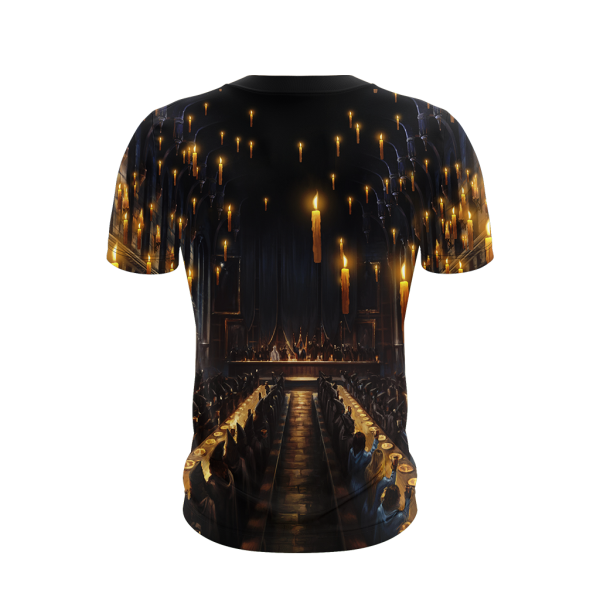 The Great Hall Harry Potter Unisex 3D T-shirt