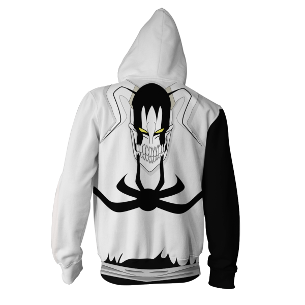 Bleach Vasto Lorde Ichigo Cosplay Zip Up Hoodie Jacket