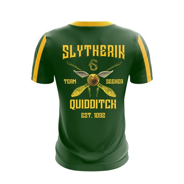 Slytherin Quidditch Team Est 1092 Harry Potter Unisex 3D T-shirt