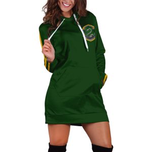 Slytherin Quidditch Team Est 1092 Harry Potter 3D Hoodie Dress