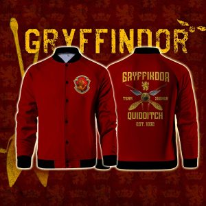 Gryffindor Quidditch Team Est 1092 Harry Potter Baseball Jacket