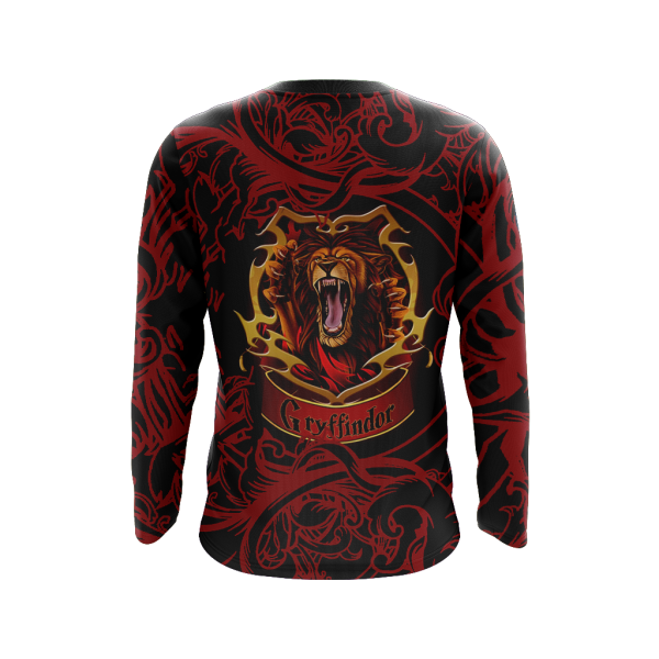 Brave Like A Gryffindor Harry Potter 3D Long Sleeve Shirt