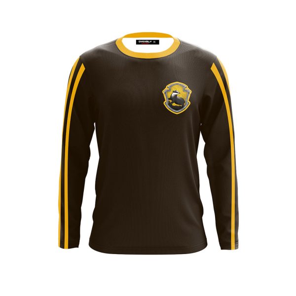 Hufflepuff Quidditch Team Est 1092 Harry Potter 3D Long Sleeve Shirt