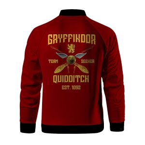 Gryffindor Quidditch Team Est 1092 Harry Potter Baseball Jacket