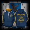 Ravenclaw Quidditch Team Est 1092 Harry Potter 3D Hoodie