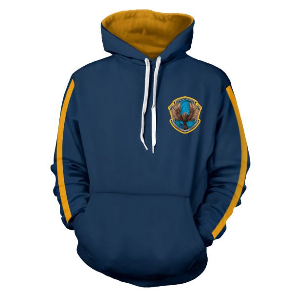 Ravenclaw Quidditch Team Est 1092 Harry Potter 3D Hoodie