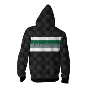 Slytherin House Harry Potter Simple Style Zip Up Hoodie