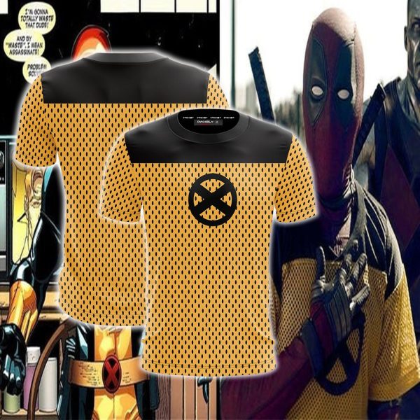 Deadpool 2 Cosplay Unisex 3D T-shirt