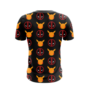 PikaPool Deadpool And Pikachu Unisex 3D T-shirt