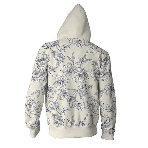 Princess Mononoke Forest Spirit Zip Up Hoodie