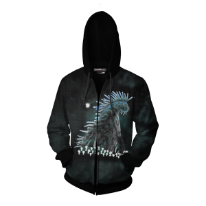 Princess Mononoke Nightwalker Zip Up Hoodie