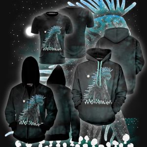 Princess Mononoke Nightwalker Zip Up Hoodie