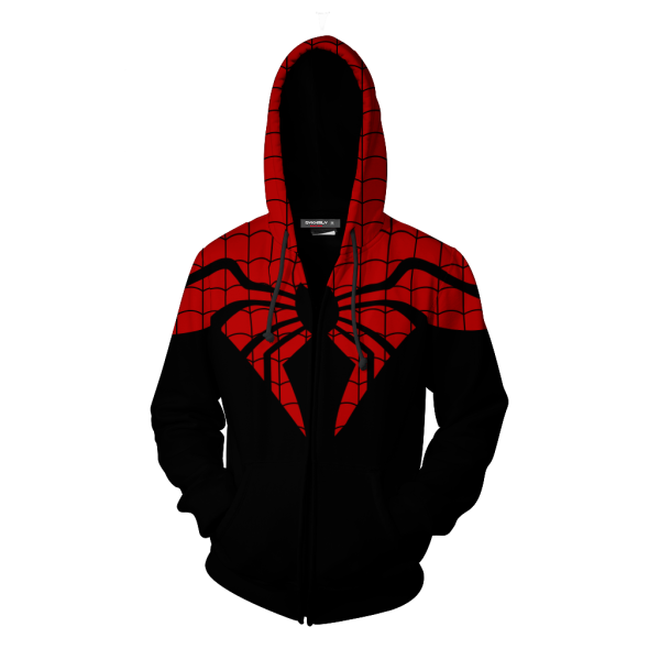 The Superior Spider-Man Cosplay Zip Up Hoodie Jacket