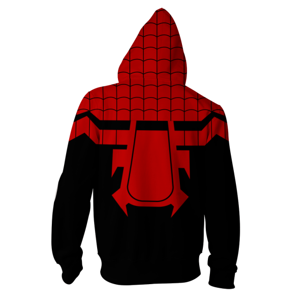 The Superior Spider-Man Cosplay Zip Up Hoodie Jacket