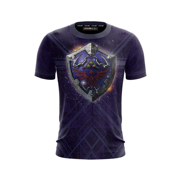 The Legend of Zelda: Breath of the Wild Hylian Shield Unisex 3D T-shirt