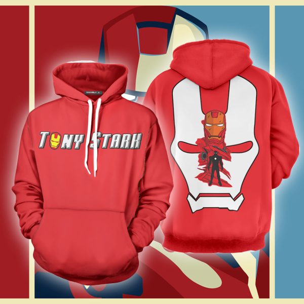 Tony Stark Iron Man Mark 3D Hoodie