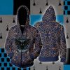 House Ravenclaw Of Wit And Learning Harry Potter Zip Up Hoodie