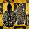 House Hufflepuff Just And Loyal Harry Potter Zip Up Hoodie