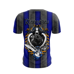 Striped Ravenclaw Harry Potter Unisex 3D T-shirt