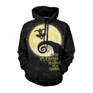 The Spiderman's Nightmare Before Christmas 3D Hoodie