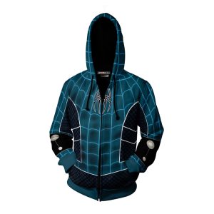 Spider-Man Fear Itself Cosplay PS4 Zip Up Hoodie Jacket