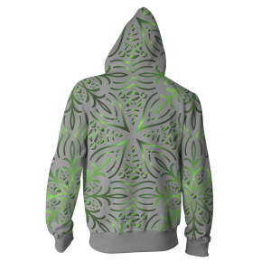 House Slytherin By Any Means Harry Potter Zip Up Hoodie