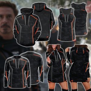 Iron Man (Tony Stark) Cosplay Cosplay 3D Hoodie