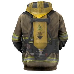 Firefighter Costume Cosplay 3D Hoodie