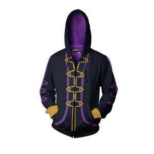 Fire Emblem Robin Cosplay Zip Up Hoodie Jacket