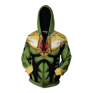 The Vision Cosplay Zip Up Hoodie Jacket