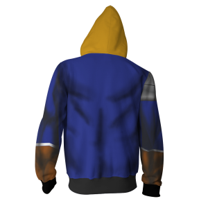 Captain Falcon Cosplay Zip Up Hoodie Jacket