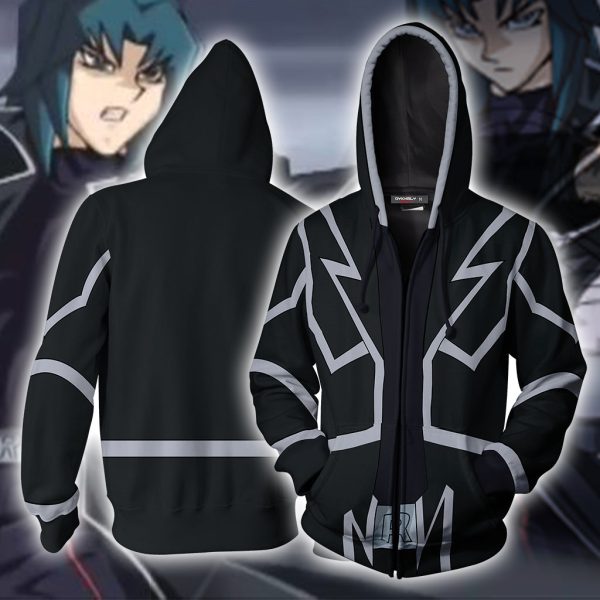 Yu-Gi-Oh! GX Zane Truesdale Cosplay Zip Up Hoodie Jacket