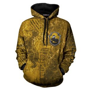 The Just Hufflepuff Harry Potter New 3D Hoodie