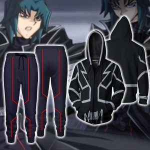 Yu-Gi-Oh! GX Zane Truesdale Cosplay Zip Up Hoodie Jacket