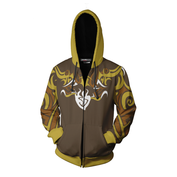 RWBY Yang Xiao Long Symbol Zip Up Hoodie