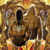 Yu-Gi-Oh! Exodia Cosplay Zip Up Hoodie Jacket