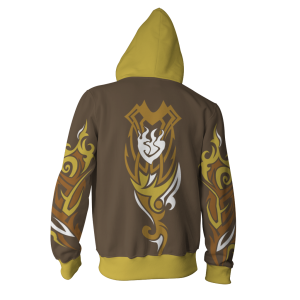 RWBY Yang Xiao Long Symbol Zip Up Hoodie