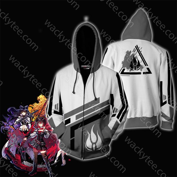 RWBY Blake Belladonna Zip Up Hoodie