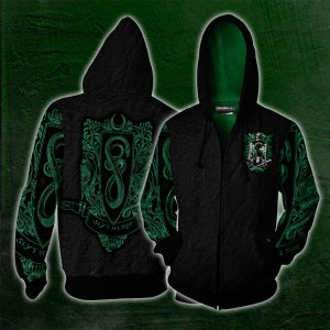 Slytherin Edition Harry Potter Zip Up Hoodie