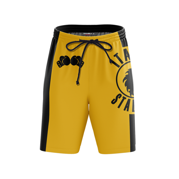 Rocky Balboa Italian Stallion Logo Beach Shorts