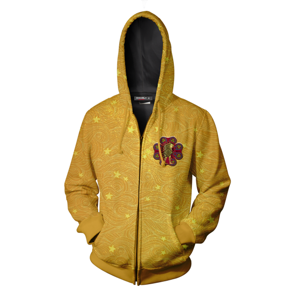 Ilvermorny Pukwudgie House Harry Potter Zip Up Hoodie