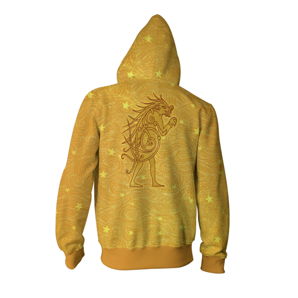 Ilvermorny Pukwudgie House Harry Potter Zip Up Hoodie