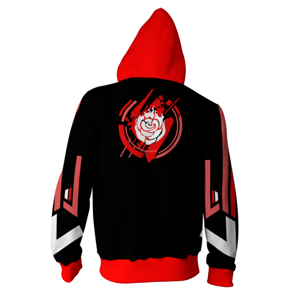 RWBY Ruby Rose Zip Up Hoodie