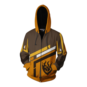 RWBY Yang Xiao Long Zip Up Hoodie