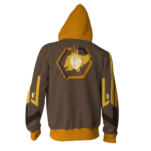 RWBY Yang Xiao Long Zip Up Hoodie