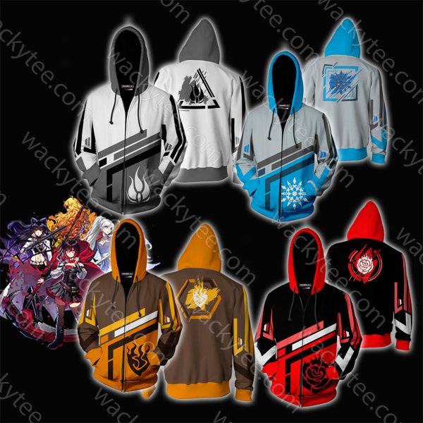 RWBY Yang Xiao Long Zip Up Hoodie