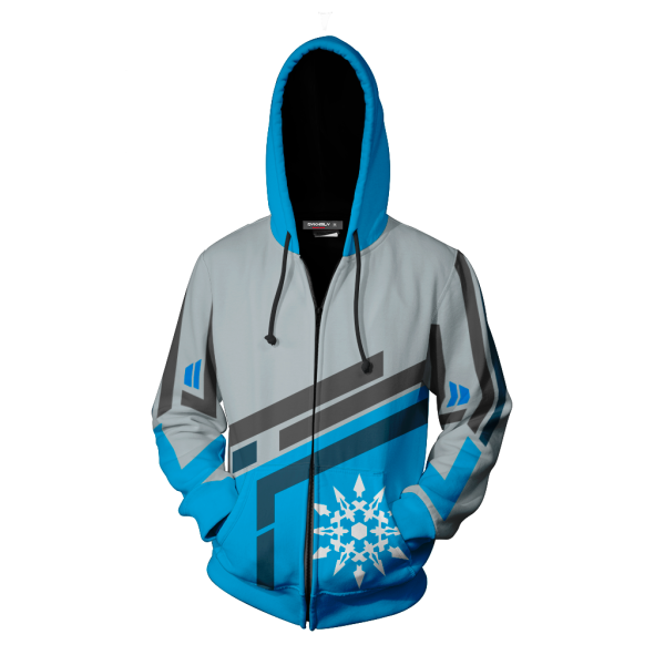 RWBY Weiss Schnee Zip Up Hoodie